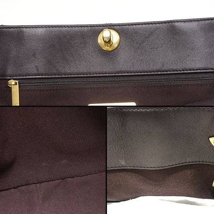 Chanel 19 Dizneuf Chain Tote Bag Dark Brown Matelasse
