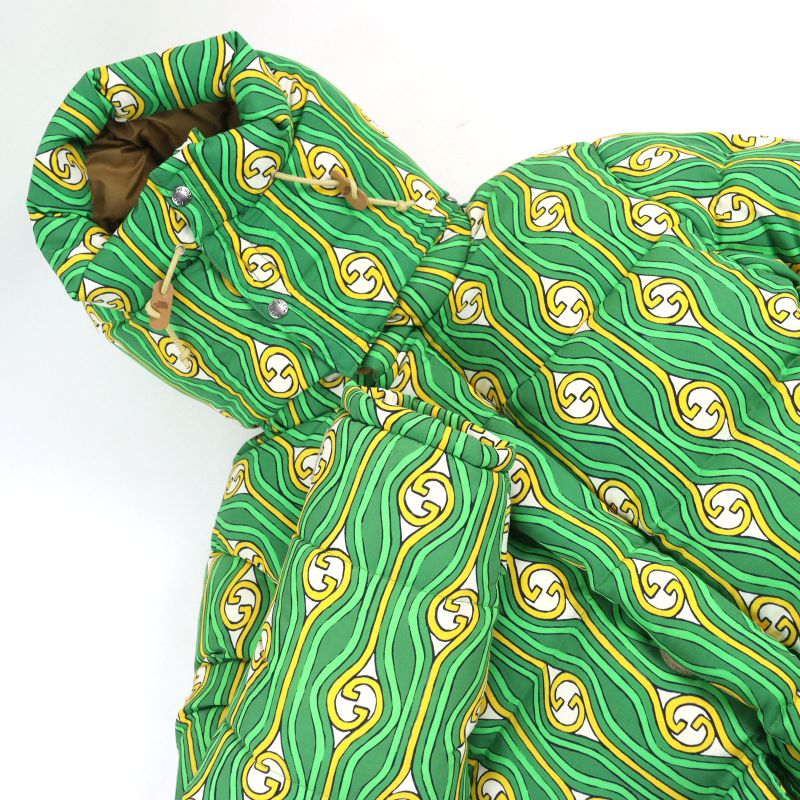 Gucci X The North Face 21SS 648858 Interlocking G Pattern Logo Patch Hooded