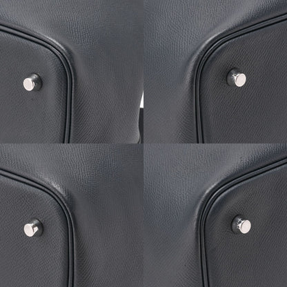 Hermes Handbag Picotin Lock MM Epson Blue De Prusse Blue De Prusse (silver