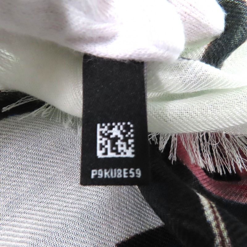 CHANEL 100% Cashmere Tweed 2023 Fringed All Over Large Scarf Shawl Multi With