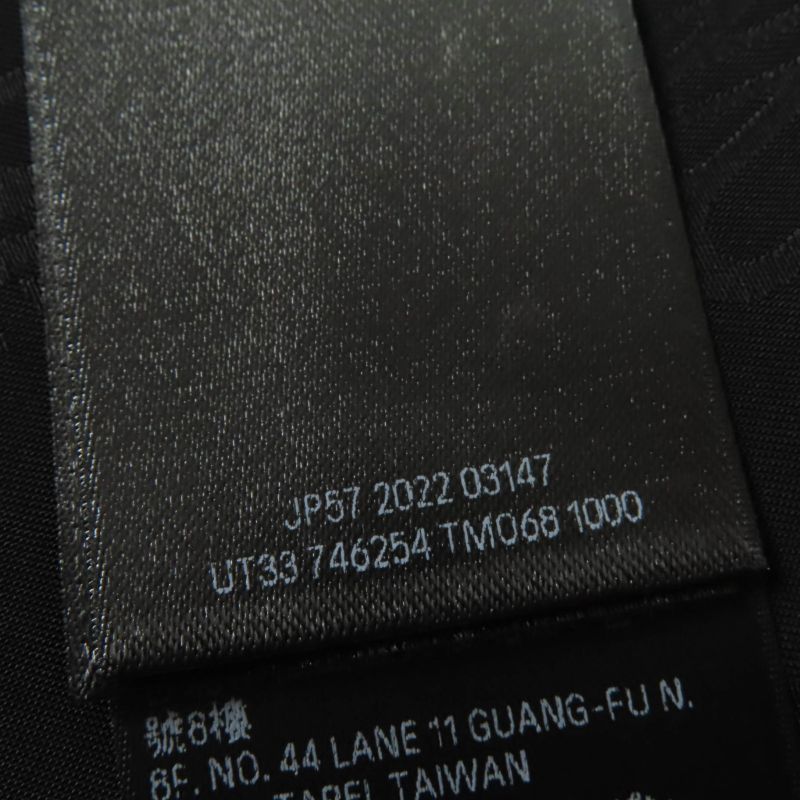 Balenciaga 23SS 746254 BB Logo Design Sleeveless Dress Black 36 Made In France