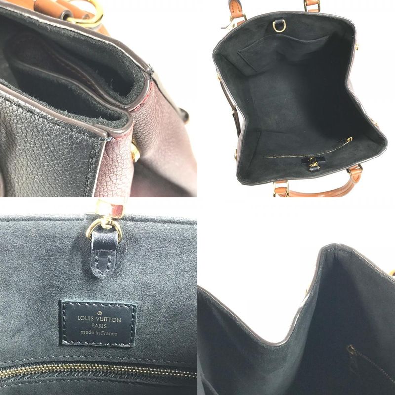 Louis Vuitton Handbag Fold Tote MM M45409 Monogram Canvas Brown