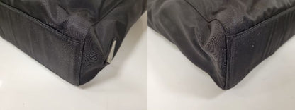 Prada Handbag B8167 Tessuto Nylon Plastic Nero Black Preowned 003806