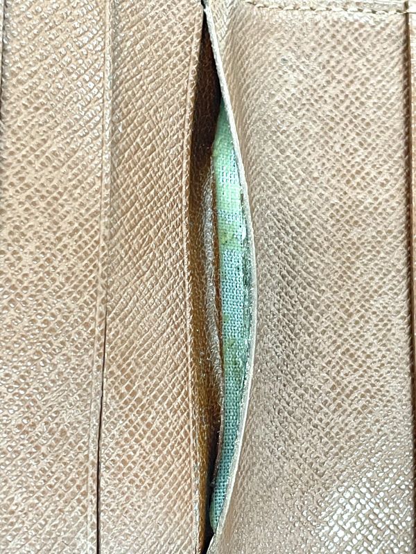 Louis Vuitton Monogram Compact Zipped Folding Wallet M61667 Brown Made In France