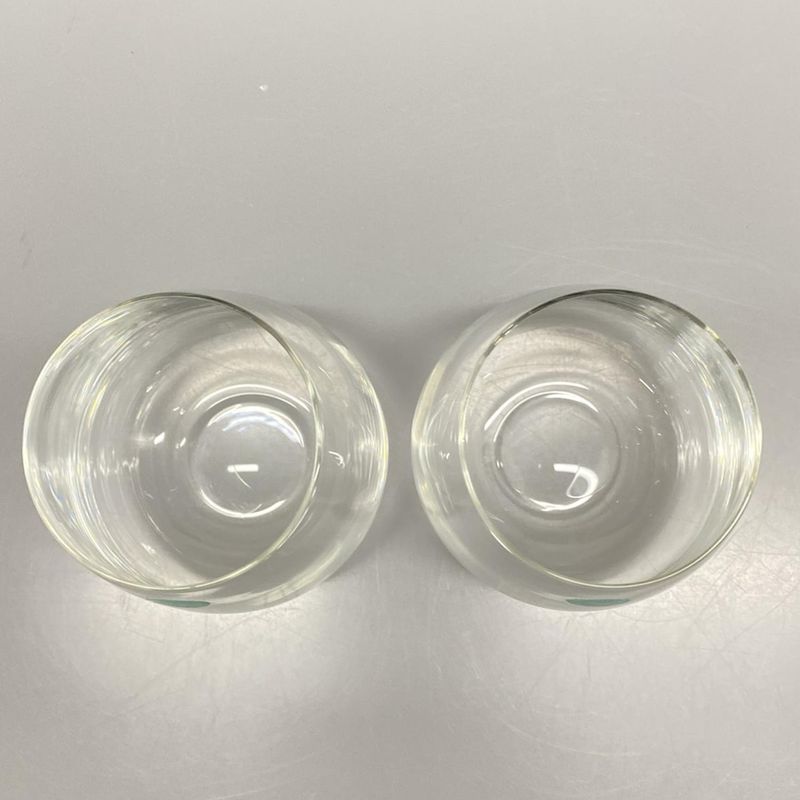 Tiffany & Co Tumbler Clear As Well As A Pair Of Glasses
