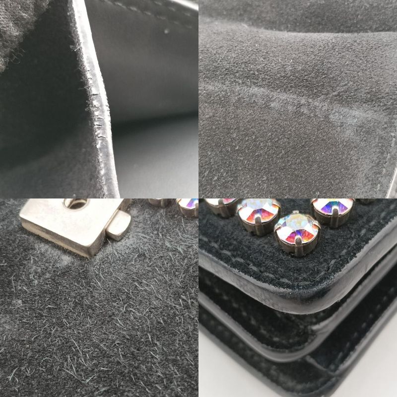 Gucci Dionysus Black Suede 400249 I022674432