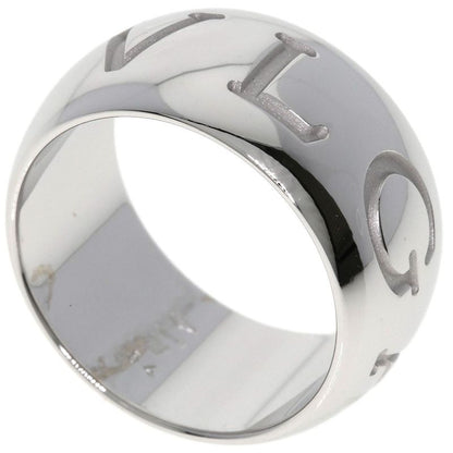 Bvlgari Bulgari Mono Logo #54 Ring - 18K White Gold Ladies