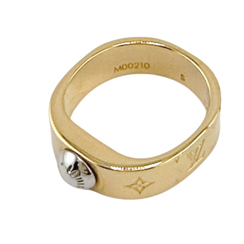 Louis Vuitton M00210 GP S Size Ring - Nanogram Ring - Ring Louis Vuitton Gold