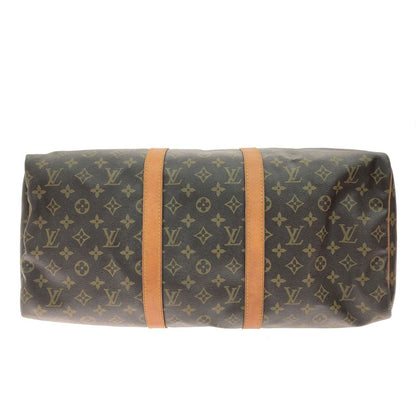 Louis Vuitton Unisex Boston Bag Monogram Keepall 50 Travel Bag