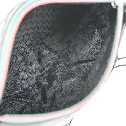 Gucci Body Bag Sherry Waist Pouch Black Canvas 88ka616
