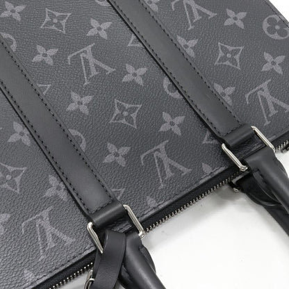 Louis Vuitton Hand Tote Shoulder Bag Monogram Eclipse Sac Placross 2WAY M46456