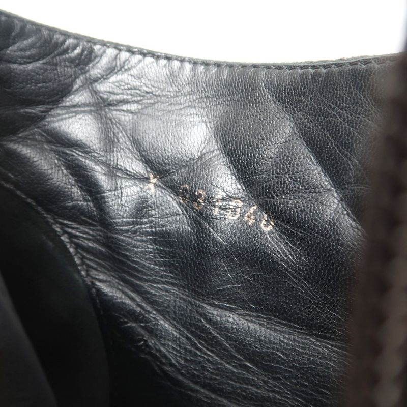 Chanel Boots Size 35 1 2 C Coco Mark Matelasse Quilted Suede Leather Side Zip