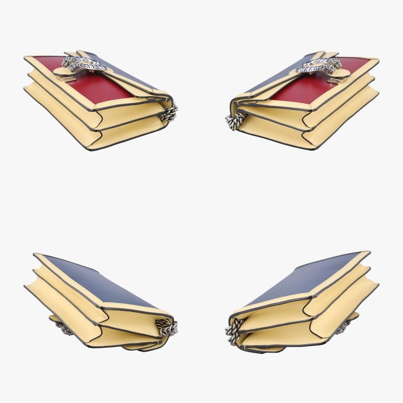 Gucci Dionysus Red X Yellow X Navy Leather 400249 B035259148