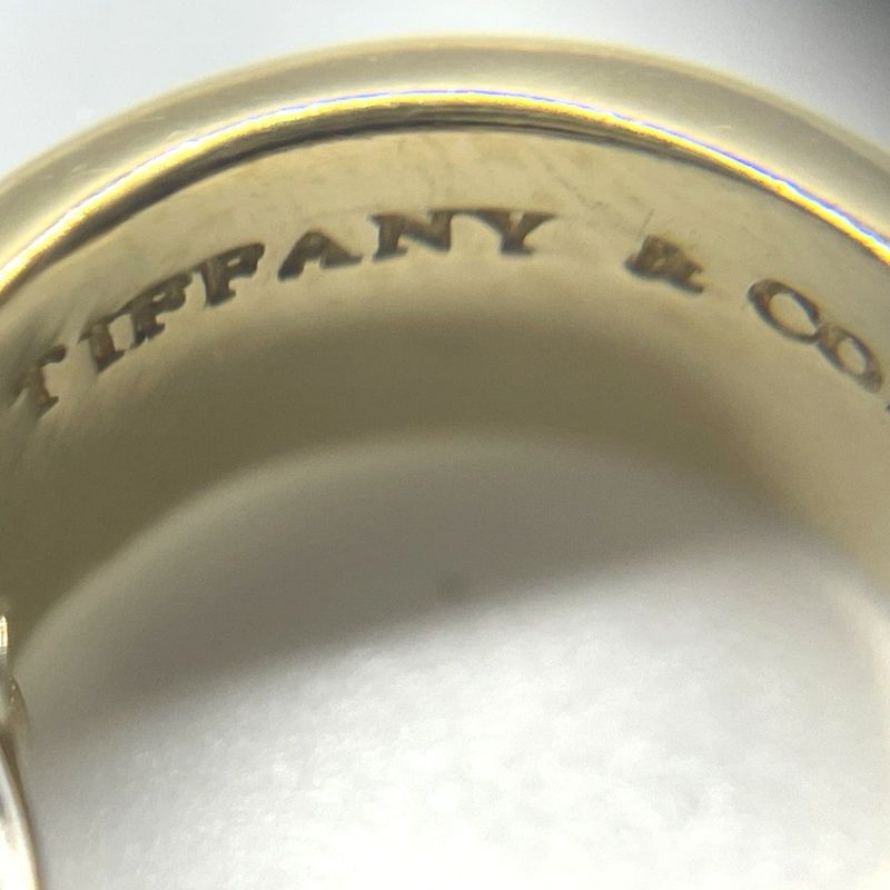 Tiffany & Co Tiffany & Co Atlas Hoop 750 Engraved 18k Gold Earrings Total