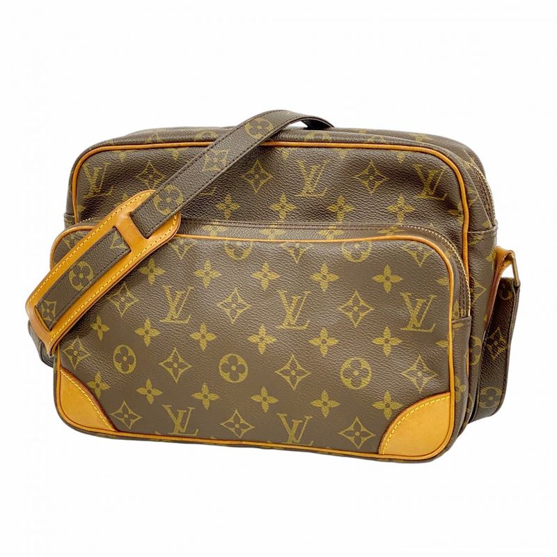 Louis Vuitton Shoulder Bag Monogram Nile M45244 Brown Ladies