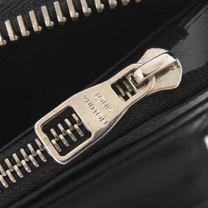 Louis Vuitton Round Zipper Zippy Wallet Vertical Taiga M30503 Noir Black Long