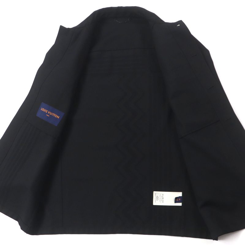 Louis Vuitton 22AW LV Logo Cara Column Cabas - All Shirt Jacket Black 48 Made
