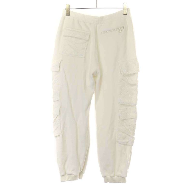 Louis Vuitton 19ss Velour Monogram Pants Velvet Monogram Cargo Pants Jza Hgy83w
