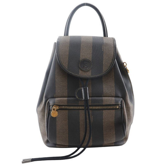Fendi Pecan PVC Brown Women's Backpack/daypack