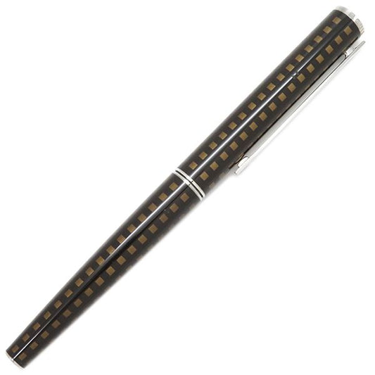 Louis Vuitton Ballpoint Pen Jetluck Metal Dark Brown X Silver Brown Out of Ink