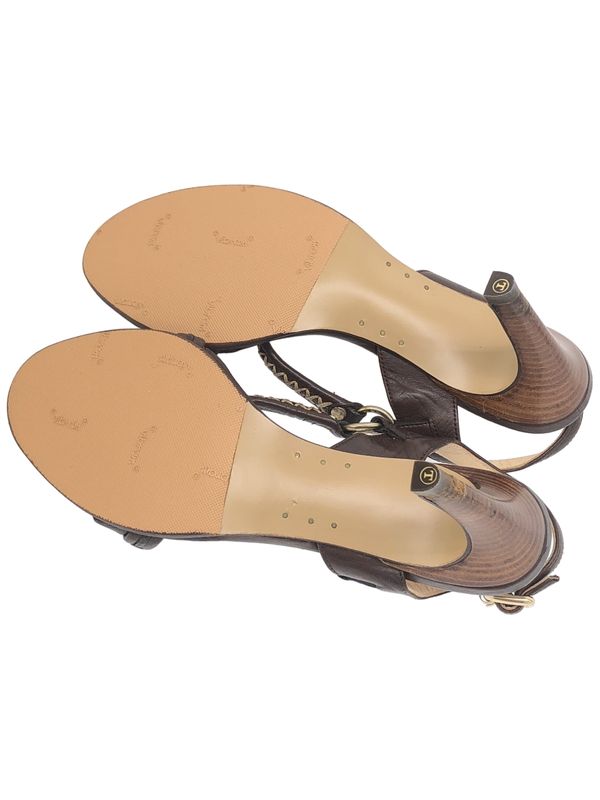 Celine Sandals Women's Brown - Celine