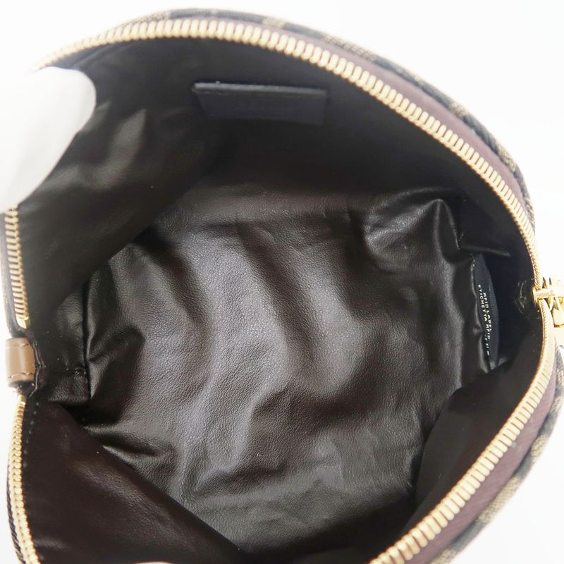 Fendi Pouch Zucca Pattern 8n0208 Brown Men's Women's Accessories