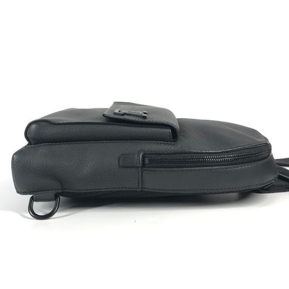 Louis Vuitton Shoulder Bag Pilot Su Ring Bag M23736 Leather Noir Black