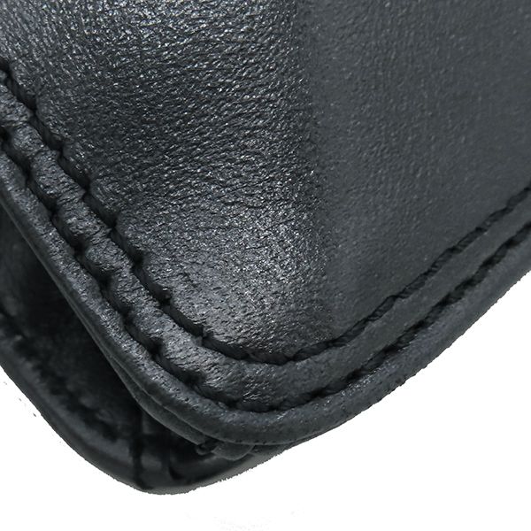 Chanel Shoulder Bag Logo Sakosh Leather Black 59***** [storage Bag