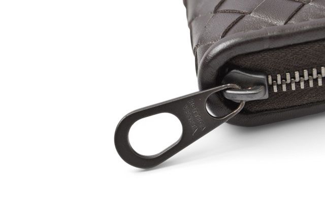 Bottega Veneta Wallet Bottega Veneta Long Wallet With Round Zipper Dark Brown