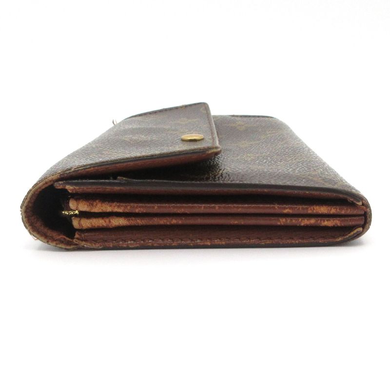 Louis Vuitton Monogram Pochette Cles M61725 Leather Long Wallet