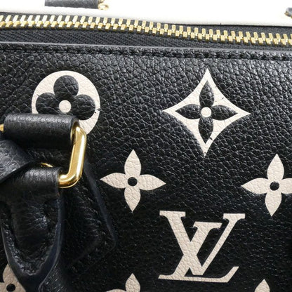 Louis Vuitton Speedy Bandoliere 20 Boston Bag Monogram Empreinte Black White