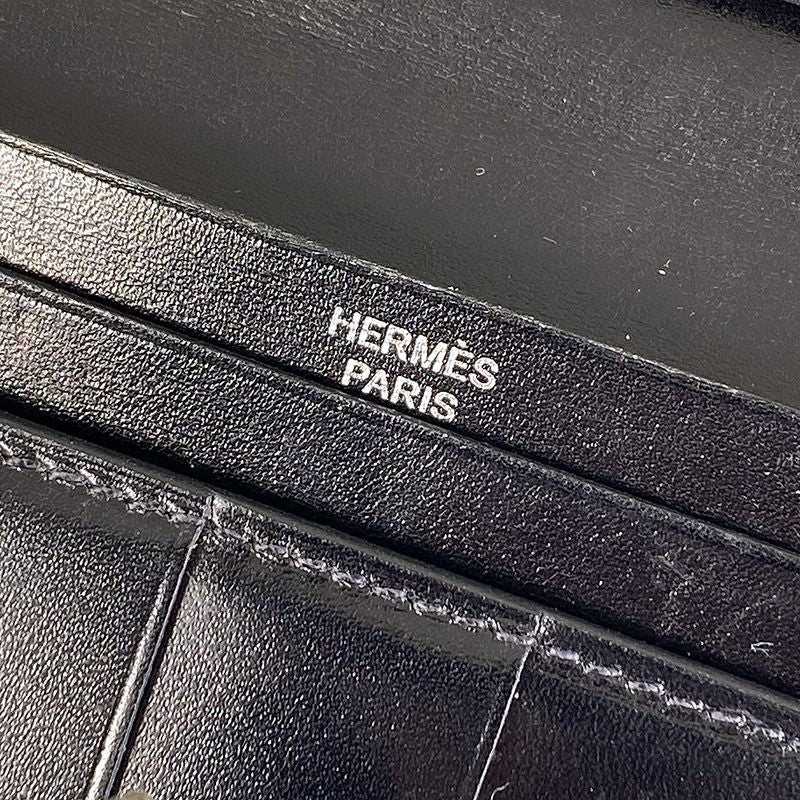 Hermes Box Calf Bearn Bifold Wallet