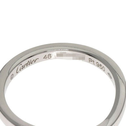 Cartier Ballerina Curve #46 Ring Pt950 Ladies