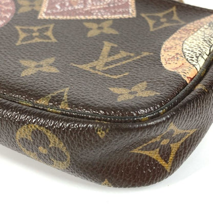 Louis Vuitton Shoulder Bag Mini Pochette Accessoire M95804 Monogram Canvas Brown