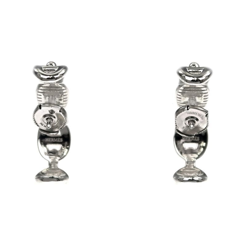 Hermes Earrings Chaine D'ancre Pair Ag925 Silver - Accessories - Others