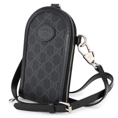 Gucci Shoulder Bag GG Supreme Black/gray
