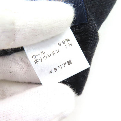 Louis Vuitton M70008 Damier Graphite Damier Gompti Wool Knit Gloves Grey Blue