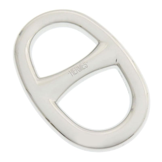 Hermes Chaine D'ancre Scarf Ring Metal Women