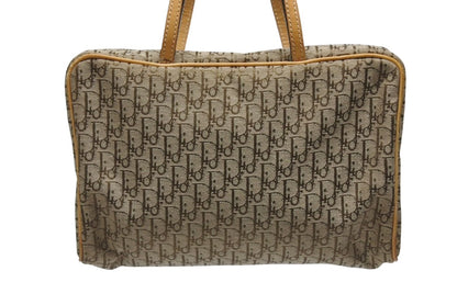 Dior Trotter Mini Andbag Canvas Leather Beige — view 3