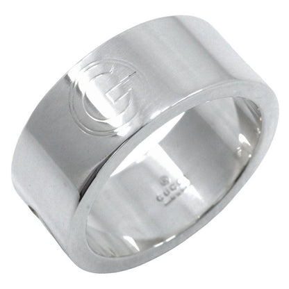 Gucci G Logo Silver 925 Size 12.5 Ladies 8.5g Ring