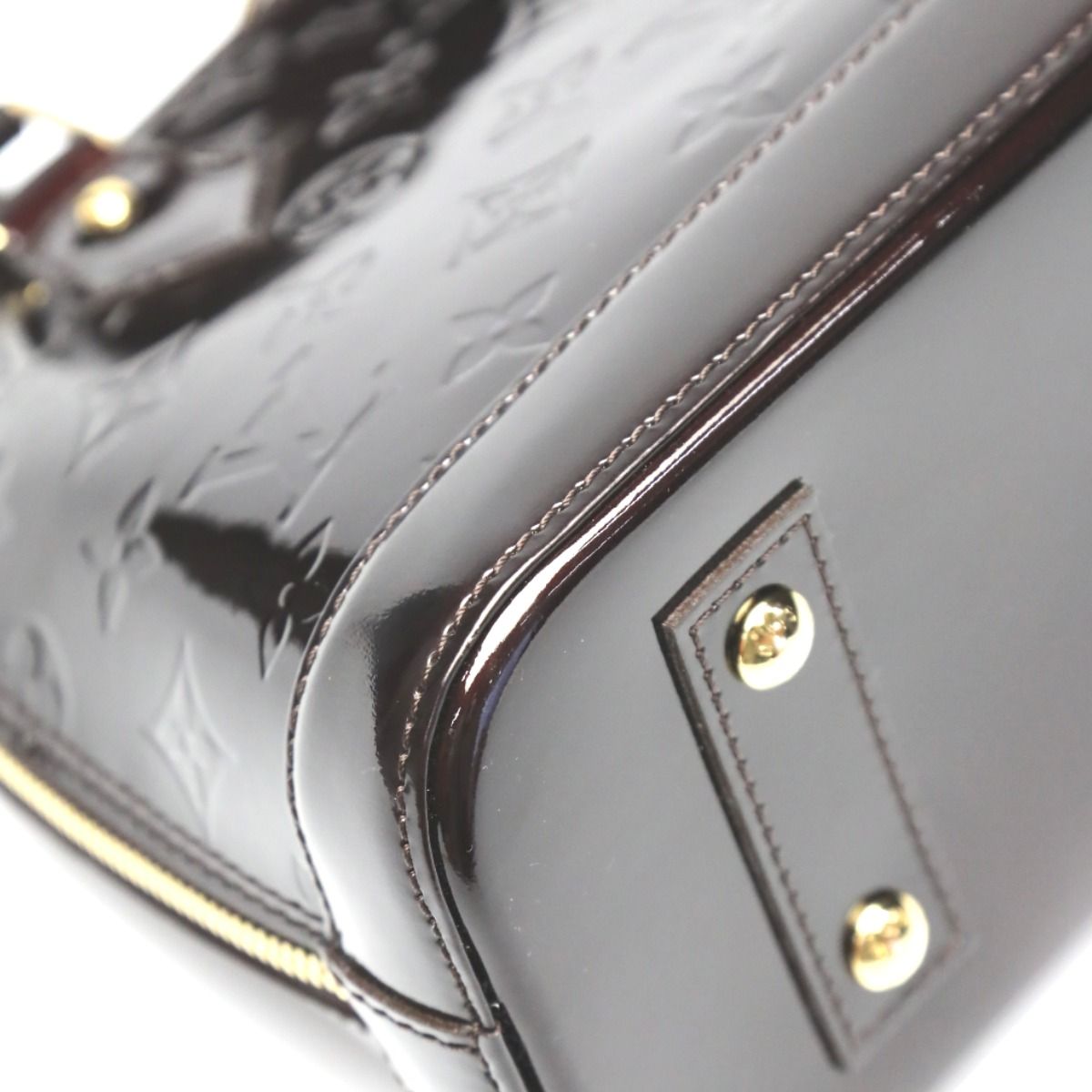 Louis Vuitton Monogram 2-Way Alma BB Handbag Amarante