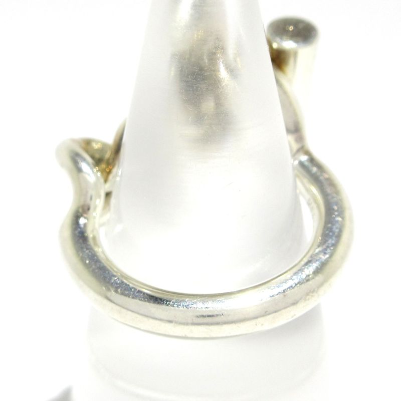 Hermes Ring Croisette Silver