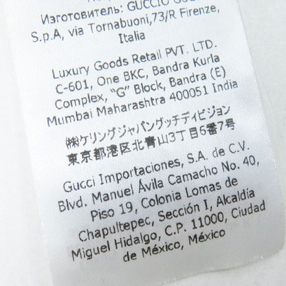 Gucci 655183 GG Pattern Jersey Jacquard Skirt Black S Genuine