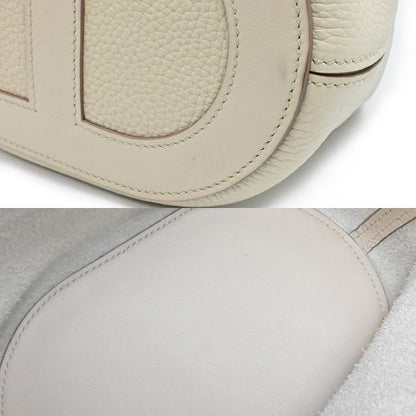 Hermes Bolide Beige Leather Handbag