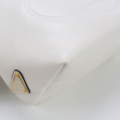 Prada 2WAY Bag 1ba111 2EBJ F0009 Handbag Leather Women