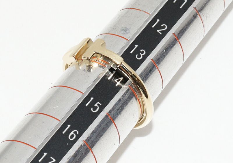 Tiffany & Co Ring 18K Yellow Gold T-wire Ring