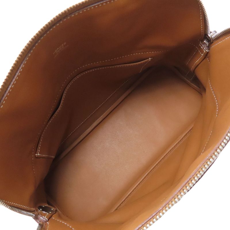 Hermes Bolide 31 Gold Silver Hardware Handbag Taurillon Women