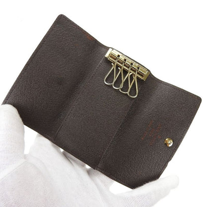 Louis Vuitton Key Case Multicles 4 N62631 Damier Canvas Brown - 4 Small Items