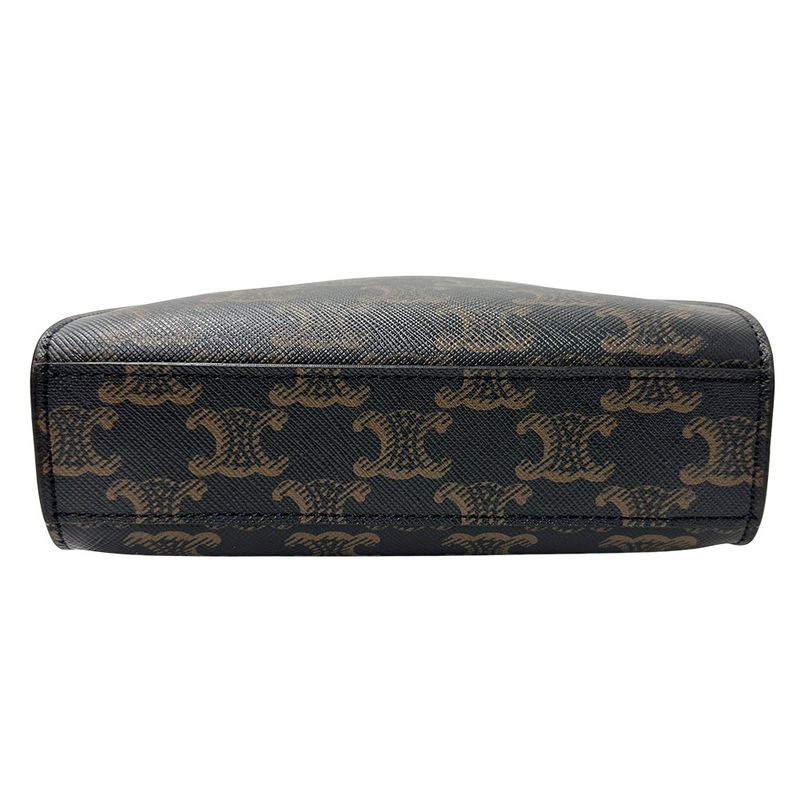 Celine Bag Women's Brand Handbag Shoulder Bag 2way Triomphe Canvas Triomphe