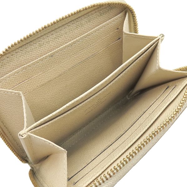 Louis Vuitton Coin Case Zippy Coin Purse Damier Azure Canvas Damier Azure Gold